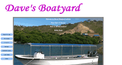 Desktop Screenshot of davesboatyard.com